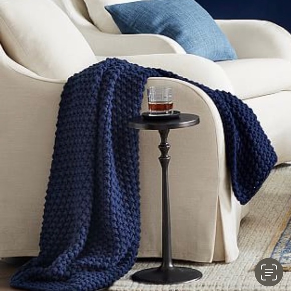 Pottery Barn Bedding New Pottery Barn Bayside Chunky Knit Throw